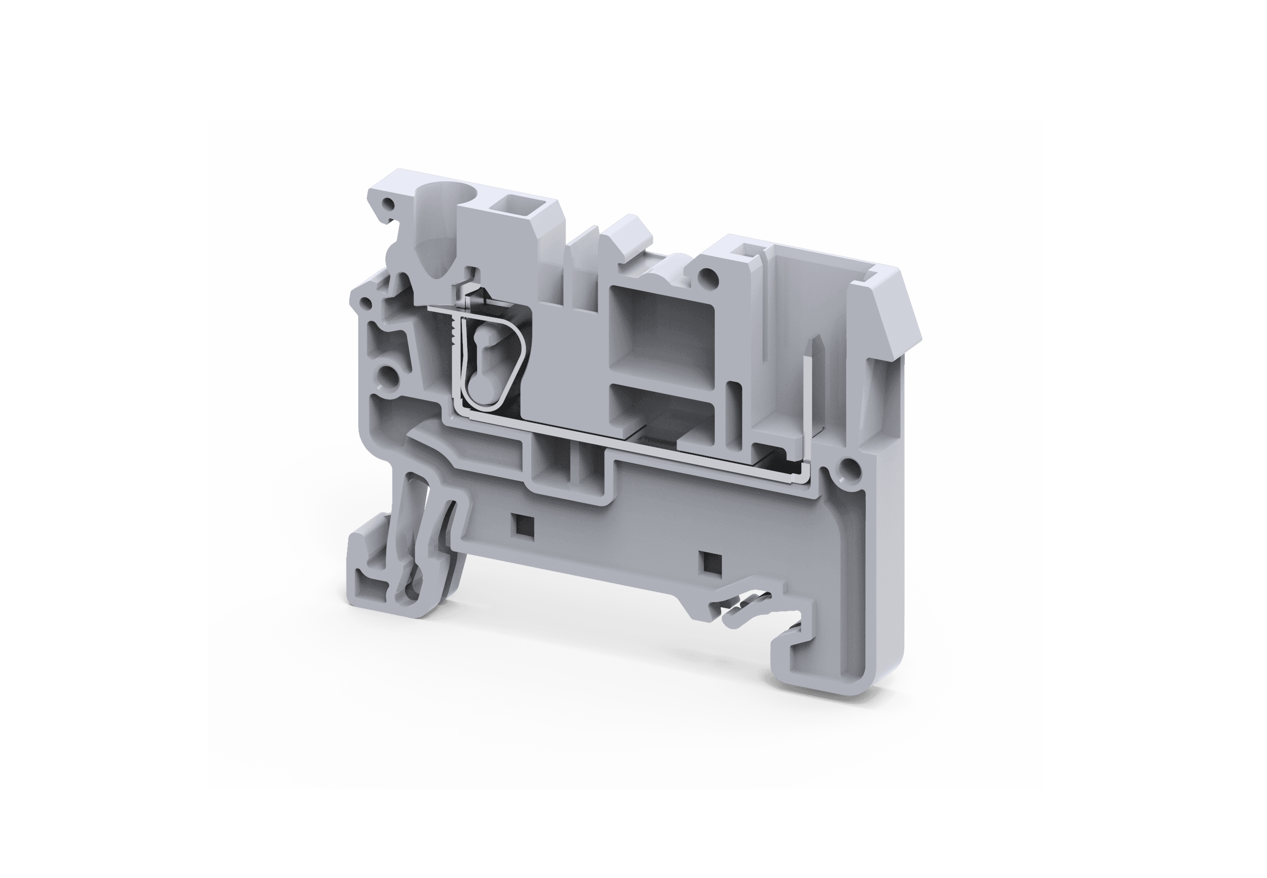 CX2.5/1B | Feed-through Terminal Blocks | Connectwell Industries