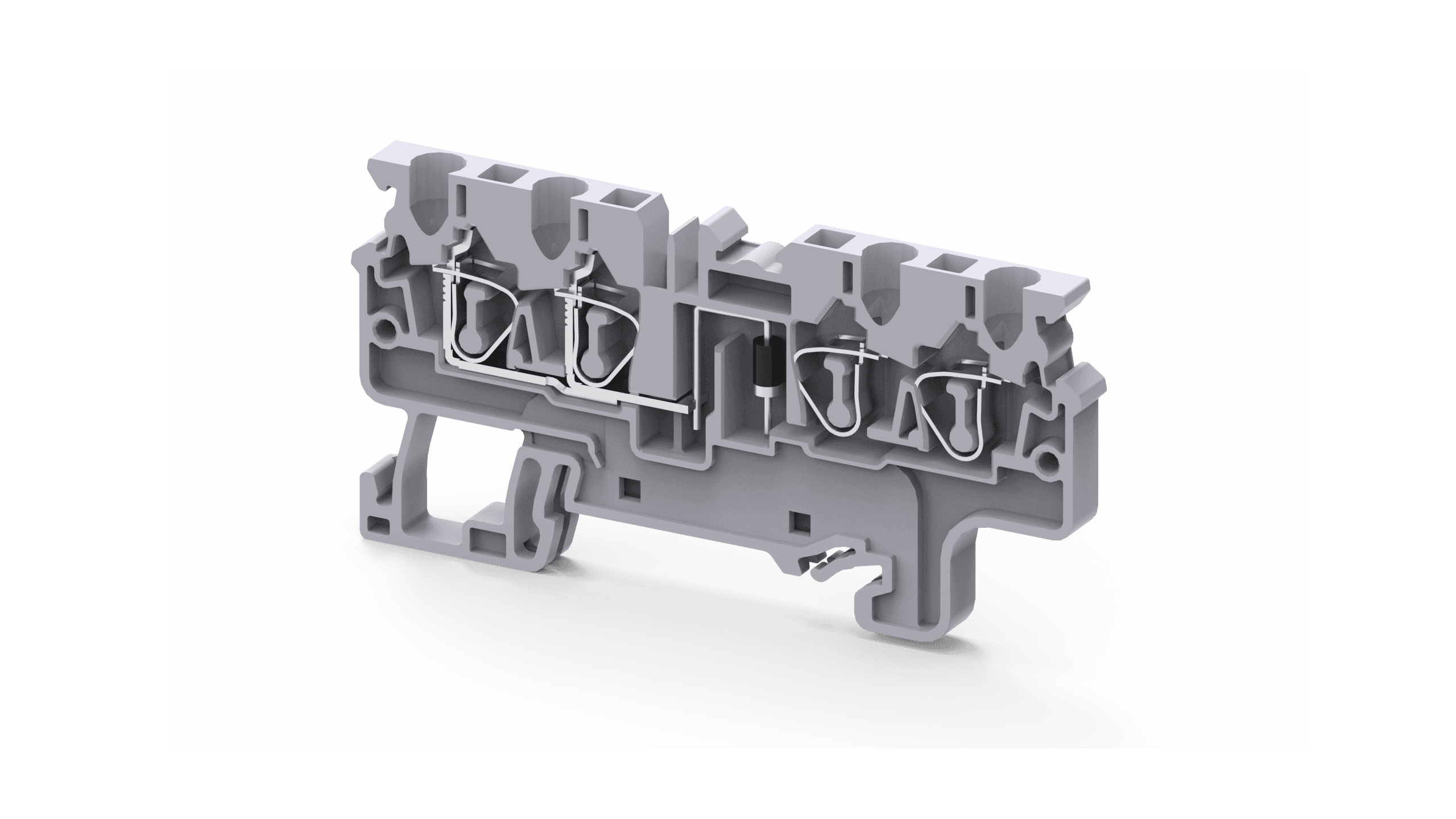CX2.5/4(E)D1 | Electronic / Component Carriers Terminal Blocks